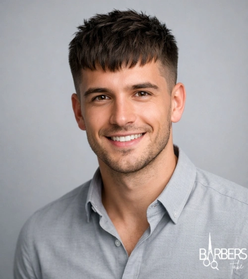 Textured French Crop Haircut: A Modern and Stylish Look