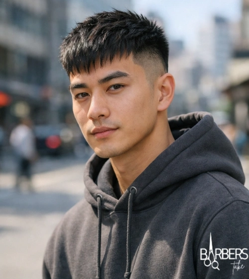 Asian French Crop Fade