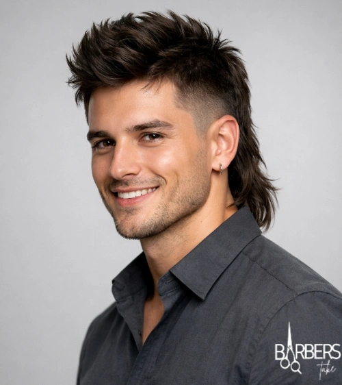 Modern Mullet Fade Haircut: A Unique and Modern Hairstyle