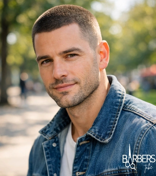 10 Guard Buzz Cut with Taper