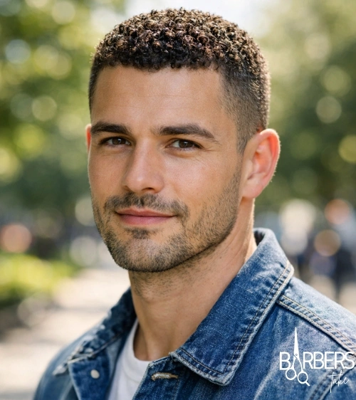 16 Guard Buzz Cut Curly Hair