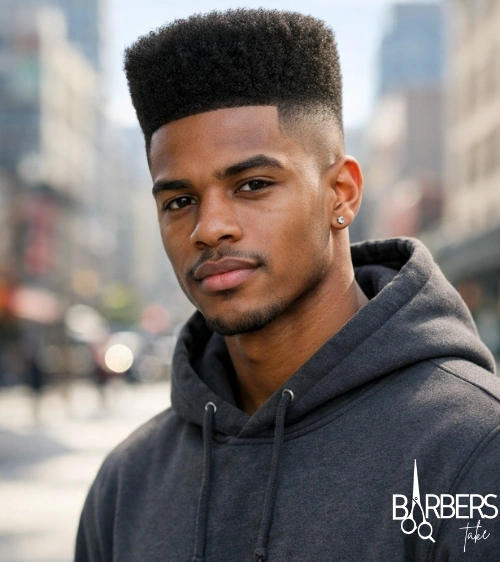 High Top Fade Haircut Men