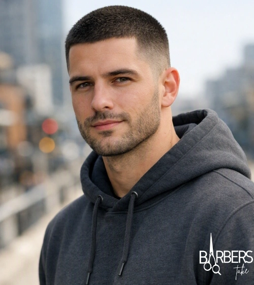 4 Guard Buzz Cut Mid Taper