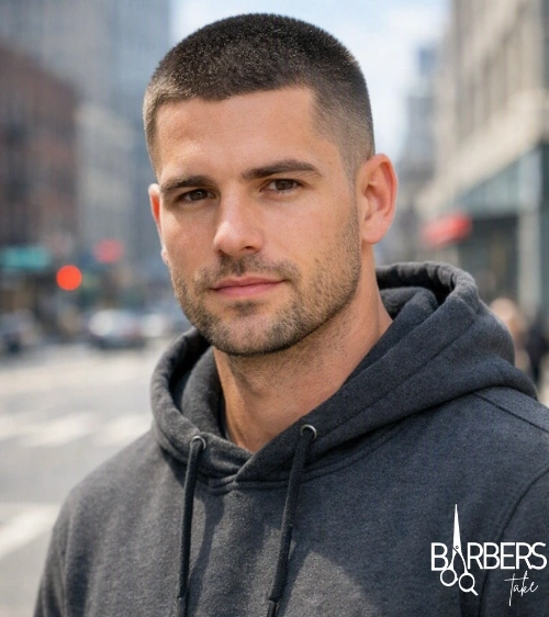 5 Guard Buzz Cut Low Fade