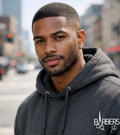 6 Guard Buzz Cut Black Male